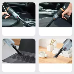 Aspirador de carro sem fio, sem fio, robô de limpeza portátil, aspiradores automáticos, sucção forte, 6000Pa - loja online