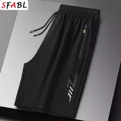 Calção de ginástica masculina, corrida, corrida, esportes ao ar livre calça curta, fina, secagem rápida, casual, moda verão na internet