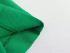 Imagem do Willshela-Calça reta de cintura alta feminina, calça de zíper frontal, comprimento total, moda feminina chique, vintage