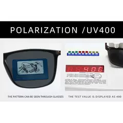 Imagem do Luxo Praça Vintage óculos polarizados para homens e mulheres, óculos de sol anti-reflexo, moda, viagem, condução, óculos masculinos, UV400, TR90