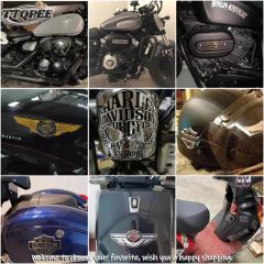 Folha de alumínio de metal crânio esqueleto adesivo motocicletas cabeça 3d adesivo cauda tanque combustível adesivos decorativos para harley davidson na internet