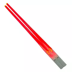 Imagem do Tema StarWar reutilizável lavável e destacável Sushi Chopsticks, sabre de luz LED, pauzinhos chineses luminosos, utensílios de cozinha, 1 par