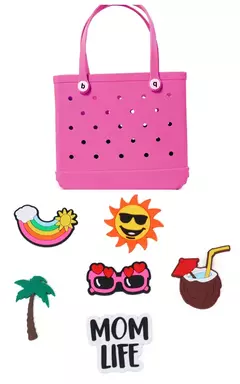 Gabgs-bolsa de praia para mulheres, eva cesta de praia, sacola de piquenique, bolsa impermeável - comprar online