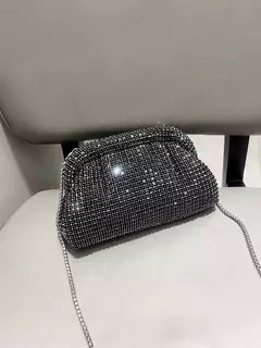 Strass Clutch Purse para mulheres, Handle Bag, Shoulder Bag, Evening Bag, Banquet Bag, Designer de luxo na internet