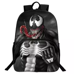 Marvel Legends Venom Mochilas para crianças, Super Heroes School Bag para meninos, Mochila de jardim de infância para crianças, Cartoon Laptop Bags for Men - Wolf Magazine