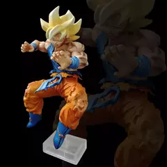 22cm dragon ball z ginyu goku figura super saiyan son goku figuras de ação estátua pvc coleção modelo brinquedos presentes - comprar online