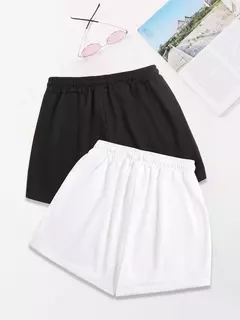 Calça picante feminina com 2 peças do alfabeto, shorts casuais de cintura para ioga fitness, verão e primavera, moda feminina - Wolf Magazine
