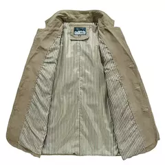 Blazers masculinos casuais de algodão, jaquetas slim fit, ternos masculinos, casacos de alta qualidade, tamanho 4XL - Wolf Magazine