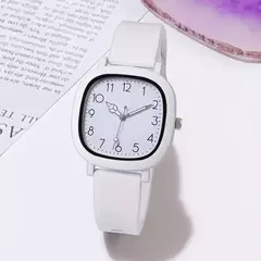 Relógio de Pulso Quartzo de Silicone feminino, Pulseira Casual, Relógio Simplicidade, Marca Original, Presente para Senhoras, Nova Moda - comprar online