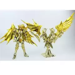 Imagem do Em estoque mc jm gt modelo saint seiya ex mítico saint pano alma dourada leo câncer peixes virgem libra figura de ação brinquedo presente
