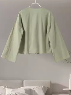 Camisas casuais de linho com renda para mulheres, oco, gola V, blusas de manga comprida, tops para senhora, streetwear, novo, primavera, 2022 - Wolf Magazine