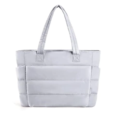 Imagem do BAGSMART-Bolsa de ombro de cor sólida para mulheres, bolsas femininas, lazer, simples, Mommy Go Out, Tote, Novo, 2024