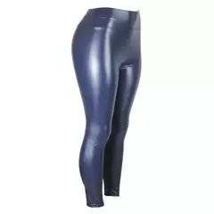 Leggings de couro feminino, calças compridas, cintura alta, calças elásticas, moda feminina, tamanho grande - loja online