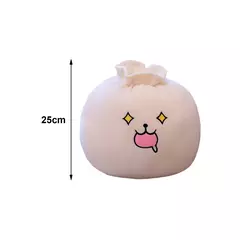 Imagem do Recheado de pelúcia dos desenhos animados bolinho travesseiro de pelúcia para sala de carro escritório bolinho travesseiro de pelúcia brinquedo sofá travesseiro macio volta almofada ornamento