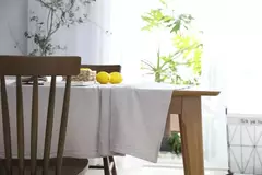 Toalha de mesa monocromática, 100% algodão, toalhas retangulares, monocromática, cor pura, chuveiro de bebê, cozinha, festa, decoração do casamento - comprar online