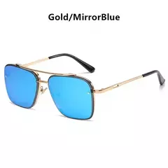 Óculos de sol piloto quadrado masculino e feminino Flight Seven Rock, estilo Mach 6, gradiente, design de luxo, moda, 2022 na internet