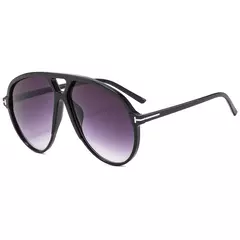Óculos de sol piloto superdimensionados para homens e mulheres, óculos de sol retrô, óculos UV400, marca de luxo, nova moda, ins trending, 2022
