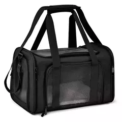 Bolsa portátil para transportar cães e gatos, mochila lateral macia para transportar animais de estimação, bolsas de viagem para cães, transporte aprovado pela companhia aérea, bolsa para animais de estimação - Wolf Magazine