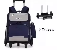 Mochilas escolares sobre rodas Mochila rolante para meninos, Trolley Bags ortopédicos para crianças, Japão na internet