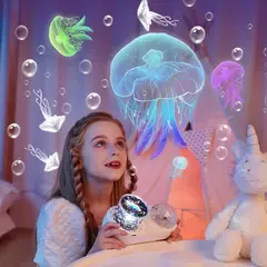 Ocean Jellyfish Lamp Projector para Crianças, Star Galaxy Night Light, Rotação 360 °, Sala, Aniversário, Presentes de Natal para Meninos e Meninas na internet