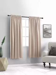 Cortinas blackout para sala e quarto, 100% Sombreamento na internet
