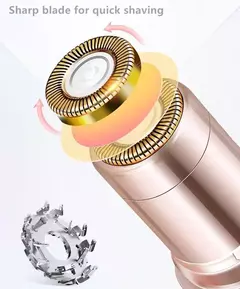Aparador de sobrancelha elétrica Mini Eye Brow Depilador Facial Batom Forma Cabelo Remoção Mulheres Portable Painless Razor Shaver Tool - loja online