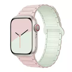 Pulseira Desportiva Magnética para Apple Watch, Pulseira de Silicone, Série iWatch, Ultra 2, 9, 8, 7, 6, 5, 4, 49mm, 45mm, 44mm, 42mm, 38 milímetros, 40 milímetros, 41 milímetros - comprar online