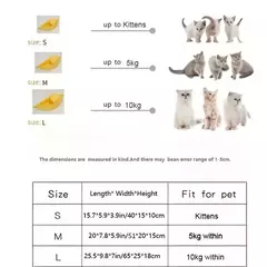 Banana gato cama casa engraçado bonito aconchegante gato esteira camas quente durável portátil pet cesta canil cão almofada gato suprimentos multicolorido na internet