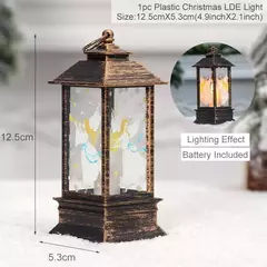 Natal LED Light Lantern, Decoração para casa, Quarto, Fairy Lights, Ano Novo, Lâmpada decorativa, 2023 - Wolf Magazine