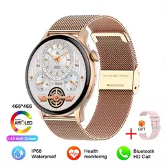 NFC Smartwatch para Mulheres, Tela HD, Rastreador de Saúde, Esportes, Voz, Chamada Bluetooth, Huawei, Xiaomi, Senhoras, Novo, 466x466, 2022 na internet