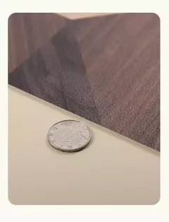 Tapete De Mesa Geométrica Grão De Madeira, Tapetes Decorativos De Luxo Leve, Anti Óleo e Toalha De Mesa Anti Scalding, Cuidado Fácil, High End na internet