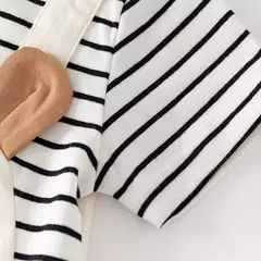 Uma peça macacão de algodão puro para o bebê, manga curta, elegante, masculino e feminino, verão - loja online