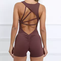 Conjunto esportivo push up feminino, macacão esportivo, macacão de ginástica fitness, roupas de ioga, roupas de treino, sexy, novo, 2021, 2024 - Wolf Magazine