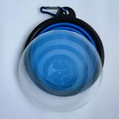 Bacia de água dobrável para comida de cachorro de silicone com lábios de tigela para animais de estimação viagens ao ar livre, portátil com ganchos para suprimentos para animais de estimação, tigela de alimentação - comprar online