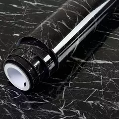 Self-Adhesive Marble Vinyl Wallpaper, PVC, impermeável adesivos de parede, Papel de contato, DIY, banheiro, cozinha, armário, bancadas na internet
