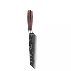 WXCOO-Aço Inoxidável Chef Japonês Faca Set, Tesoura De Cozinha, Faca De Desossagem, Carne Cutelo, Frutas Cutelo, Peixe, Santoku Facas na internet