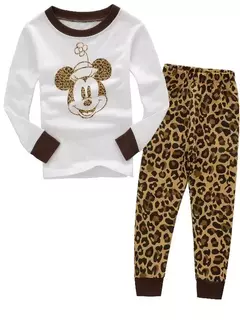 Conjunto de pijamas infantil Minnie Cartoon, pijamas meninas, roupas infantis, bebê, algodão, muitos estilos, primavera, outono, novo - comprar online
