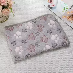 Tapete de cama para animais de estimação, capa quente fofa, toalha artesanal de lã para cães e gatos, cobertor macio para cães pequenos, médios e grandes, suprimentos para animais de estimação ?