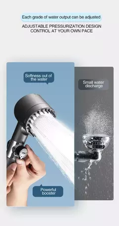 XIAOMI-Cabeça de Chuveiro de Alta Pressão, 3 Modos, Filtro Portátil, Torneira De Chuva, Torneira Do Banheiro, Acessório Inovador Em Casa - Wolf Magazine