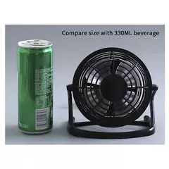 Rotativo 4 polegadas USB Desktop Mini Ventiladores Silenciosos de Refrigeração Para Escritório Laptop Computador Notebook PC Refrigerador de Ar de Verão - loja online