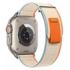 Pulseira de Nylon para Apple Watch, Pulseira Respirável, Ultra 2, 49mm, Série 9, 8, 7, 45mm, 41mm, Esportes para iWatch 6, 5, 4, 3, SE, 44 milímetros, 40 milímetros, 42 milímetros - Wolf Magazine
