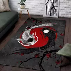 Graffiti Hip Hop Style Tapetes para sala de estar, desenhos animados, gamer, Game Controller Mats, grande, antiderrapante, casa, decoração do hotel, tapetes - Wolf Magazine