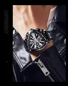 Imagem do LIGE-Relógio impermeável masculino do esporte, quartzo, relógios de pulso, negócios, relógios de pulso Big Dial, Relogio masculino com caixa, original, luxo