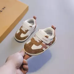 Sapatilhas antiderrapantes brancas para crianças, sapatos casuais, respirável, gancho, ao ar livre, crianças, criança, meninos, meninas, design de moda - Wolf Magazine