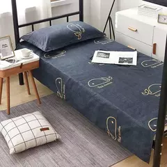 120x210cm Folha De Cama Têxtil Doméstico Modern Poliéster Algodão Lençóis de Cama Única Rainha Colcha King Size - Wolf Magazine