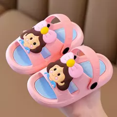 Sandálias de praia infantis cartoon, sapatos de bebê, mulas de jardim para menino, sandália para menina, verão