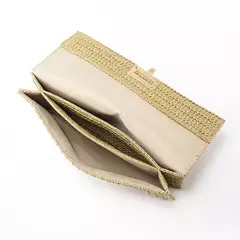 Safia Woven Clutch para mulheres, bolsa de vime de praia, bolsa feminina casual, festa noturna, casamento, luxo, verão, novo - comprar online