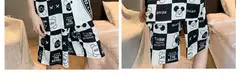 Pijama de seda gelo de duas peças masculino, shorts de manga curta, seção fina, estudante, terno homewear adolescente, verão, novo - comprar online
