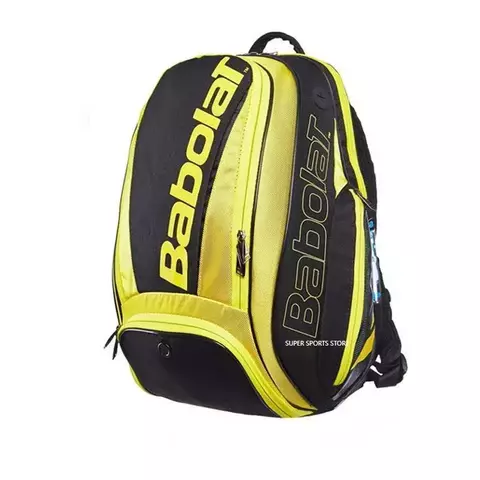 BABOLAT-Raquete de tênis e mochila Squash, 2 Raquetes, Wimbledon, Badminton Padel Raquete, Original