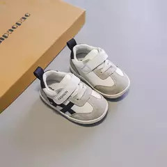 Sapatilhas antiderrapantes brancas para crianças, sapatos casuais, respirável, gancho, ao ar livre, crianças, criança, meninos, meninas, design de moda - comprar online